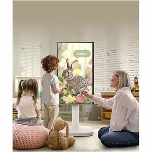 LG 32U889SA-W 32" Class Smart LCD Touchscreen Monitor - 16:9 - 5 ms - 31.5" Viewable - 3840 x 2160 - 4K UHD - In-plane Swi
