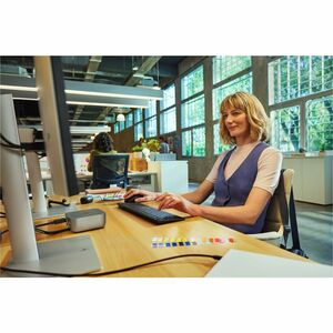 HP G6 Thunderbolt 4 扩展插口 用于 显示器, 笔记本电脑 - 充电功能 - 5 x USB端口 - 3 x USB A 型端口 - USB Type-A - 2 x USB C 型端口 - C型USB - 网络 (RJ-45