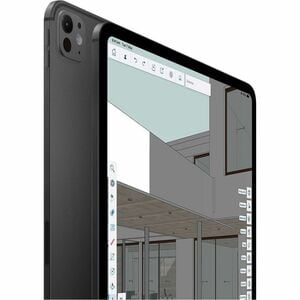 13-inch iPad Pro (M5) Wi-Fi + Cellular 256GB with standard glass - Space Black