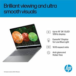 HP OmniBook 7 AI 16 Windows 11 Home 16in Intel Core Ultra 7 32GB RAM 1TB SSD WQXGA Meteor silver