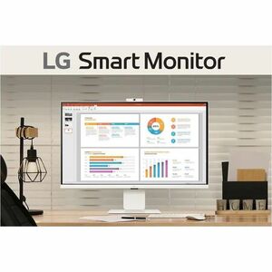LG 32U850SA-W 32" Class Webcam 4K UHD Smart LCD Monitor - 16:9 - 80 cm (31.5") Viewable - In-plane Switching (IPS) Technol