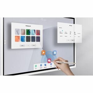 Samsung Flip WM75F 1905 mm 4K UHD LCD Collaboration Display - 3840 x 2160 - 450 cd/m² - 2160p - HDMI