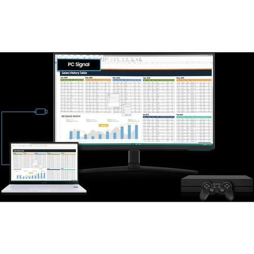 Moniteur LCD Smart Samsung S32BG850NP 32" Class 4K UHD Écran incurvé - 16:9 - 81,3 cm (32") Viewable - Vertical Alignment 
