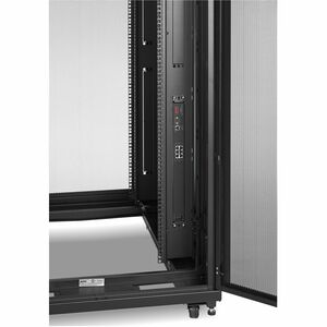 APC by Schneider Electric NetShelter SV 42U Rack Cabinet - 482.60 mm Rack Width - Black - 459.94 kg Dynamic/Rolling Weight
