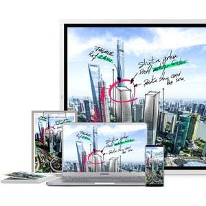 Samsung Flip 2 WM65R 65" 4K UHD LCD Collaboration Display - InGlass - Touchscreen - 16:9 Aspect Ratio - 3840 x 2160 - Edge