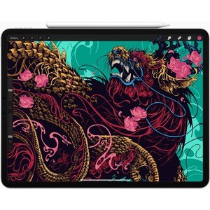 Apple iPad Pro (5th Generation) Tablet - 32,8 cm (12,9 Zoll) - M1 Octa-Core - 8 GB RAM - 128 GB - iPadOS 14 - Silber - App