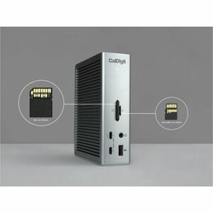 CalDigit TS4 Docking Station - for Computer, Notebook, iPad, Tablet, Display Screen, Monitor, Solid State Drive, Wireless 