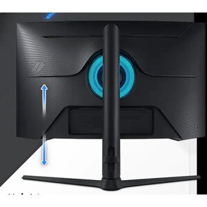 Samsung Odyssey G6 S27BG650EU 27" Class WQHD Curved Screen Smart Gaming LCD Monitor - 16:9 - Black - 68.6 cm (27") Viewabl