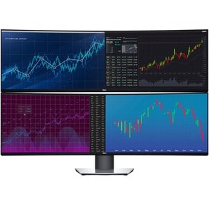 Dell UltraSharp U4924DW 49" Class Dual Quad HD (DQHD) Curved Screen LCD Monitor - 32:9 - 124.5 cm (49") Viewable - In-plan