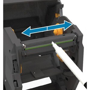 THERMAL TRANSFER PRINTER (74/300M) ZD621R COLOR TOUCH LCD; 203 DPI USB USB HOST ETHERNET SERIAL 802.11AC BT4 ROW RFID - UH