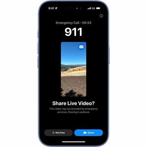 Apple iPhone 16 128 GB Smartphone - 15.5 cm (6.1") OLED 2556 x 1179 - A18Hexa-core (6 Core) - iOS 18 - 5G - Ultramarine - 