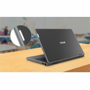 Asus BR1100F BR1100F-C41XA-3Y 29.5 cm (11.6") Touchscreen Rugged Convertible 2 in 1 Notebook - HD - Intel Celeron N4500 - 