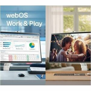 LG 32U889SA-W 32" Class Smart LCD Touchscreen Monitor - 16:9 - 5 ms - 31.5" Viewable - 3840 x 2160 - 4K UHD - In-plane Swi