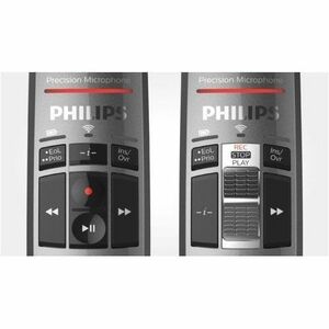 Philips SpeechMike Premium Air SMP4000 Digital Voice Recorder - [Built-in] Microphone, Speaker - Electret Condenser Microp