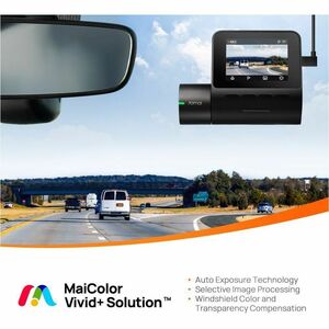70mai A200 Front/Rear Vehicle Camera - 5.1 cm (2") Screen - Wireless - Night Vision - 1920 x 1080 Video - CMOS