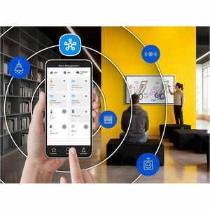 Samsung Flip WM55F 1397 mm 4K UHD LCD Écran de collaboration - infrarouge (lrda) - Écran tactile - 3840 x 2160 - 450 cd/m²