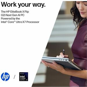 HP EliteBook X Flip G2i 14 inch Notebook Next Gen AI PC Wolf Pro Security Edition. Tipo di prodotto: Ibrido (2 in 1). Fami
