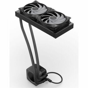 be quiet! Light Loop IO LCD Cooling Fan/Radiator/Pump - Processor - 120 mm Maximum Fan Diameter - 2 x Fan(s) - 2100 rpm - 