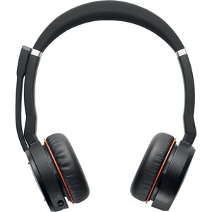Jabra EVOLVE 75 Kabellos Kopfbügel Stereo Headset - Binaural - Ohrumschließend - 20 Hz bis 20 kHz Frequenzgang - 3048 cm R