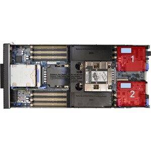 Lenovo ThinkSystem SN550 7X16A00ANA Blade Server - 1 Xeon Silver 4110 2.10 GHz - 16 GB RAM - 2 Processor Support - TruDDR4