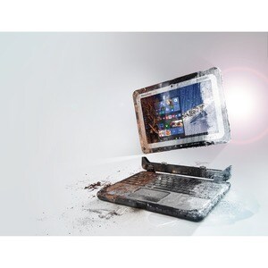 Panasonic Toughbook CF-20 CF-20GV001TG 25,7 cm (10,1 Zoll) Touchscreen 2 in 1 Notebook - 1920 x 1200 - Intel Core i5 (7th 