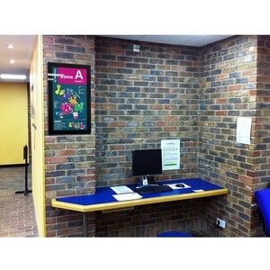 AllSee Slimline Pro PF22HD9 22" LCD Digital Signage Display - 24 Hours/7 Days Operation - In-plane Switching (IPS) Technol