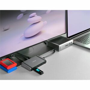 CalDigit TS4 Docking Station - for Computer, Notebook, iPad, Tablet, Display Screen, Monitor, Solid State Drive, Wireless 