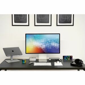 Kensington H3000 Wireless Over-the-ear, Over-the-head Stereo Headset - Black - Google Assistant, Siri - Binaural - Ear-cup