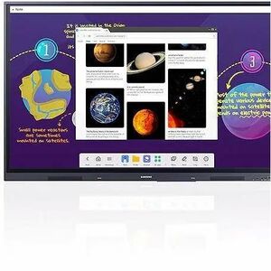 Samsung WA75D 4K UHD LCD Pantalla de colaboración - Infrarrojo (IrDA) - Pantalla Táctil - 3840 x 2160 - 400cd/m² - 1,200:1