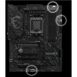 MSI X870 GAMING PLUS WIFI Gaming Desktop Motherboard - AMD X870 Chipset - Socket AM5 - ATX - Ryzen 9, Ryzen 7 Processor Su