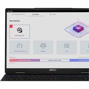 MSI Titan 18 HX AI A2XW Titan 18 HX AI A2XWIG-616US 18" Gaming Notebook - UHD+ - 120 Hz - Intel Core Ultra 9 285HX - 64 GB