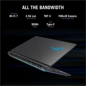 Laptop para videojuegos - Asus ROG Strix G18 G815 G815LR-S9118W 45.7cm (18") - 240Hz - Intel Core Ultra 9 275HX - 16GB - 1