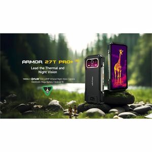 Ulefone Armor 27T Pro+ 256 GB Rugged Smartphone - 17.2 cm (6.8") LCD Full HD Plus 1080 x 2460 - Octa-core (Cortex A76Dual-