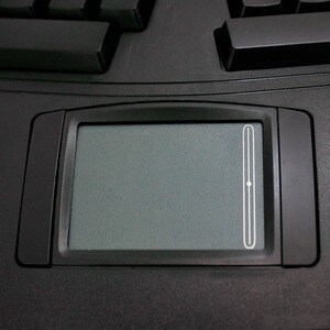Adesso 2.4GHz Wireless Ergonomic Touchpad Keyboard - Wireless Connectivity - RF - 30 ft - 2.40 GHz - USB Interface - 105 K