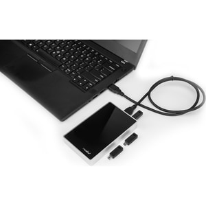 Rocstor Rocsecure EX31 2 TB 2.5" Hard Drive - External - Portable - USB 3.1 - 5400rpm ENCYPTED PORTABLE DRIVE 3XTOKEN KEY 