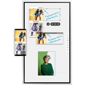 Samsung Flip 2 WM65R 65" Class LCD Touchscreen Monitor - 8 ms - 65" Viewable - InGlass Technology - Multi-touch Screen - 3