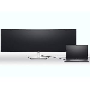 Dell UltraSharp U4924DW 49" Class Dual Quad HD (DQHD) Curved Screen LCD Monitor - 32:9 - 124.5 cm (49") Viewable - In-plan