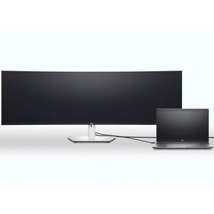Dell UltraSharp U4924DW 49" Class Dual Quad HD (DQHD) Curved Screen LCD Monitor - 32:9 - 49" Viewable - In-plane Switching