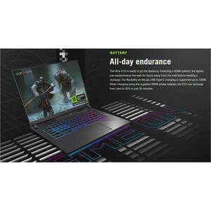 ROG Strix G16 G614PR Gaming Laptop - 16" FHD+ 165Hz - Ryzen 9 7940HX - 16GB RAM - 1TB SSD - 4Cell 90Wh - Eclipse Gray - Wi