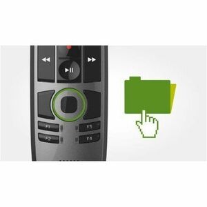 Philips SpeechMike Premium Air SMP4000 Digital Voice Recorder - [Built-in] Microphone, Speaker - Electret Condenser Microp