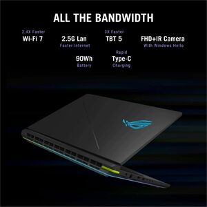 Laptop para videojuegos - Asus ROG Strix G16 G615 G615LM-RV015W 40.6cm (16") - WUXGA - 165Hz - Intel Core Ultra 9 275HX - 