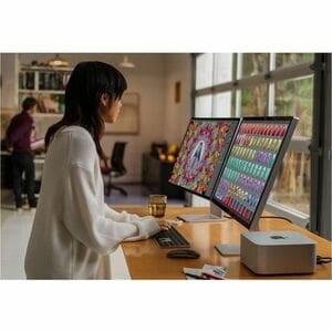 Apple Studio Display 27" Class Webcam 5K LCD Monitor - 68.6 cm (27") Viewable - 5120 x 2880 - 1 Billion Colors - 600 cd/m²