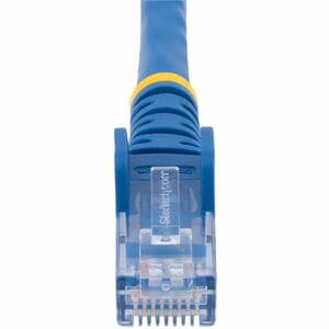 StarTech 3ft CAT6 Ethernet Cable - Blue Snagless Gigabit - 100W PoE UTP 250Mhz Category 6 Patch Cord UL Certified Wiring/T