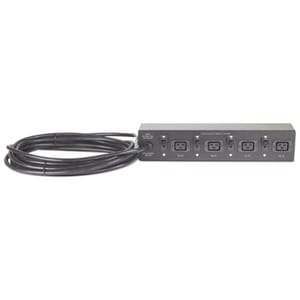 APC by Schneider Electric NetShelter PDU - Basic - Hard Wire 3-wire - 4 x IEC 60320 C19 - 230 V AC Input - 230 V AC Output