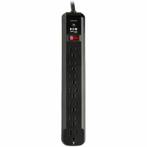 Tripp Lite Protect It! TLP712B 7-Outlet Surge Suppressor, 12' Cord, Black - 7 x NEMA 5-15R - 1.80 kVA - 1080 J - 120 V AC 