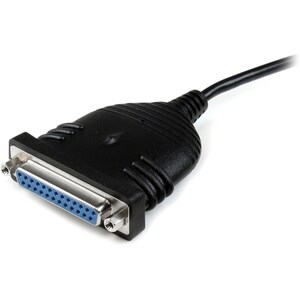 StarTech Parallel printer adapter - USB - DB25 parallel - 6 ft - Add a DB25 parallel port to any PC or laptop with a free 
