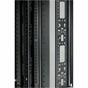 APC by Schneider Electric AR7502 Cable Organizer - Black - Cable Manager - 0U Rack Height