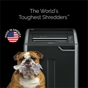 Fellowes Powershred® 485Ci 100% Jam Proof BAA Compliant Cross-Cut Shredder - Continuous Shredder - Cross Cut - 30 Per Pass
