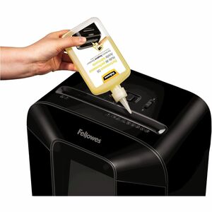Fellowes Powershred® Shredder Oil - 12 Oz. Bottle - 12 fl oz - Light Amber