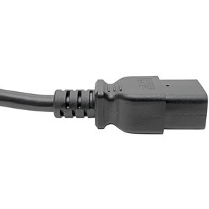 Eaton Tripp Lite Series Power Cord, C19 to C14 - Heavy-Duty, 15A, 250V, 14 AWG, 6 ft. (1.83 m), Black - (IEC-320-C19 to IE